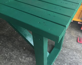 Get Benched!  Custom Wood Bench