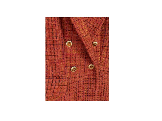 PORTS International Tweed Wool Blazer and Tweed W… - image 6