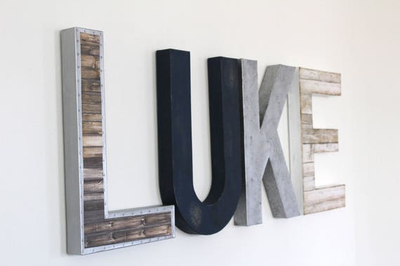 baby name wall letters