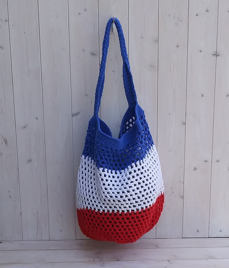 Market bagCrochet shopping bagBeach bag