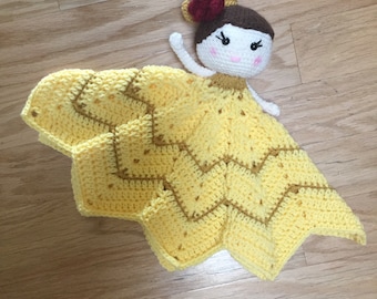 Crochet Princess Lovey Doll