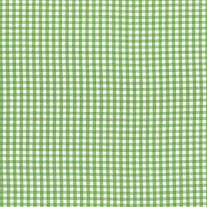 Carolina Gingham by Robert Kaufman - 1/8 Kelly Green - Sold by the yard
