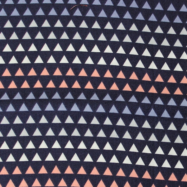 Coraline Triangle Gradient by Camelot Fabrics - Navy Multi - Sold by the yard