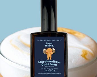 Marshmallow Cold Foam Perfume Oil – Vegan, Alcohol-Free, Body & Hair Mist