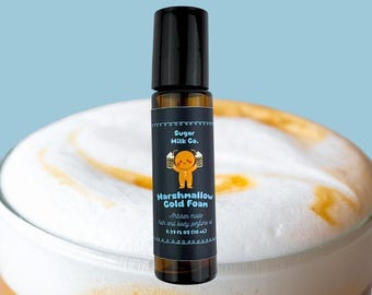 Marshmallow Cold Foam Roll On Perfume - Vegan Oil Blend