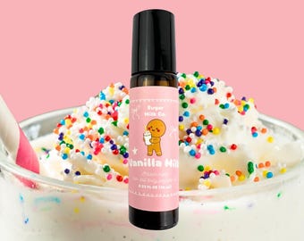 Vanilla Milk Roll On Perfume - Vegan Oil Blend