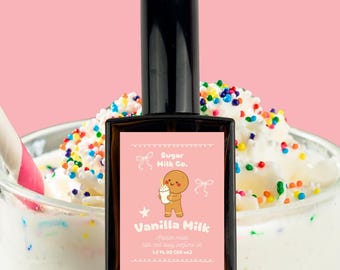 Vanilla Milk Perfume Oil – Vegan, Alcohol-Free, Body & Hair Mist