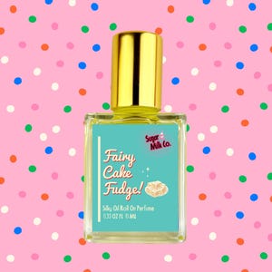 Fairy Cake Fudge Roll On Perfume- Gift Ideas, Oil Perfume, Vanilla Perfume
