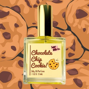 Chocolate Chip Cookie Perfume- Perfume Oil, Body Mist, Vegan Perfume, Gift Ideas