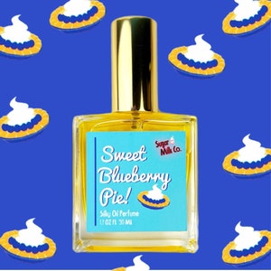 Blueberry Pie Perfume – Sweet Vegan Oil Blend