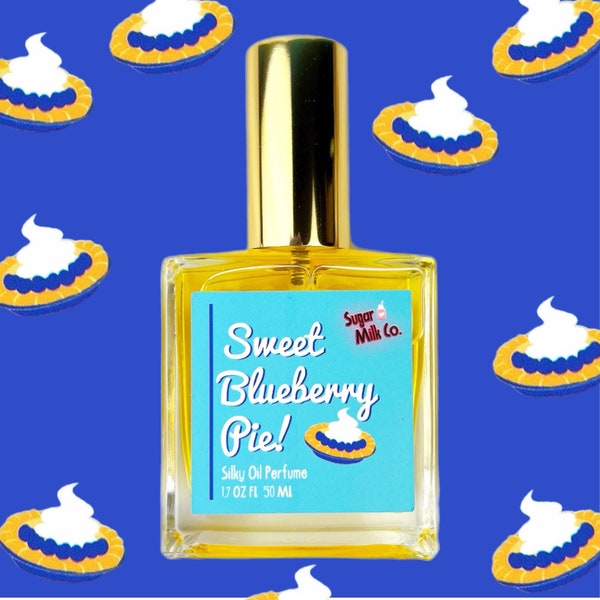 Blueberry Pie Perfume – Sweet Vegan Oil Blend