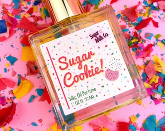 Sugar Cookie Perfume- Perfume Oil, Body Mist, Vegan Perfume, Gift Ideas