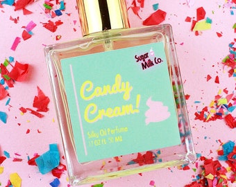 Candy Cream Perfume- Perfume Oil, Body Mist, Vanilla Perfume, Vegan Perfume, Perfume Spray