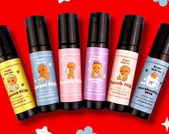 The Milk Lovers House Box- Discovery Perfumes, Banana Milk, Vanilla, Peach, Marshmallow, Cereal