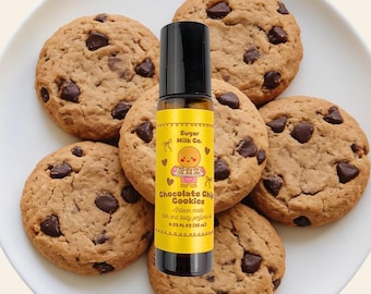 Chocolate Chip Cookie Roll-On Perfume – Vegan Oil Perfume (10ml)