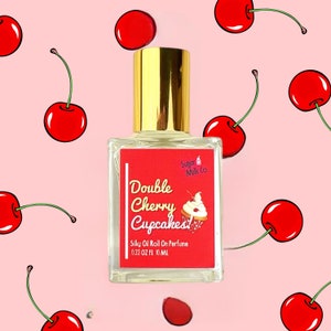 Double Cherry Cupcakes Roll On Perfume- Gift Ideas, Oil Perfume