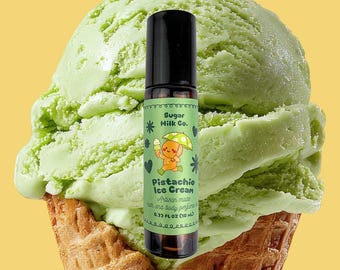 Pistachio Ice Cream Roll On Perfume- Gift Ideas, Oil Perfume- Stocking Stuffer