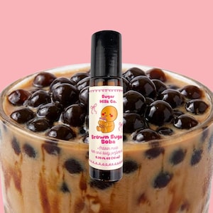 Brown Sugar Boba Roll-On Perfume – Gourmand Oil Based Perfume