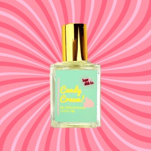 Candy Cream Roll On Perfume- Candy Perfumes, Vanilla Perfume, Handmade Perfume, Oil Perfume