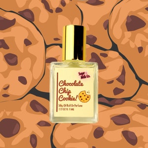 Chocolate Chip Cookie Roll On Perfume- Gift Ideas, Oil Perfume, Hair Perfume