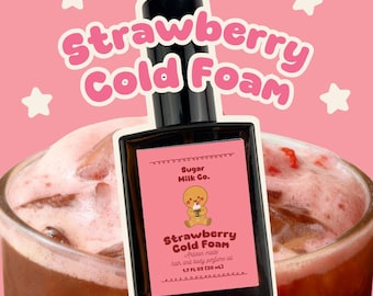 Strawberry Perfume | Vanilla Marshmallow Gourmand Scent | Gourmand Dessert | Hair & Body | Long Lasting