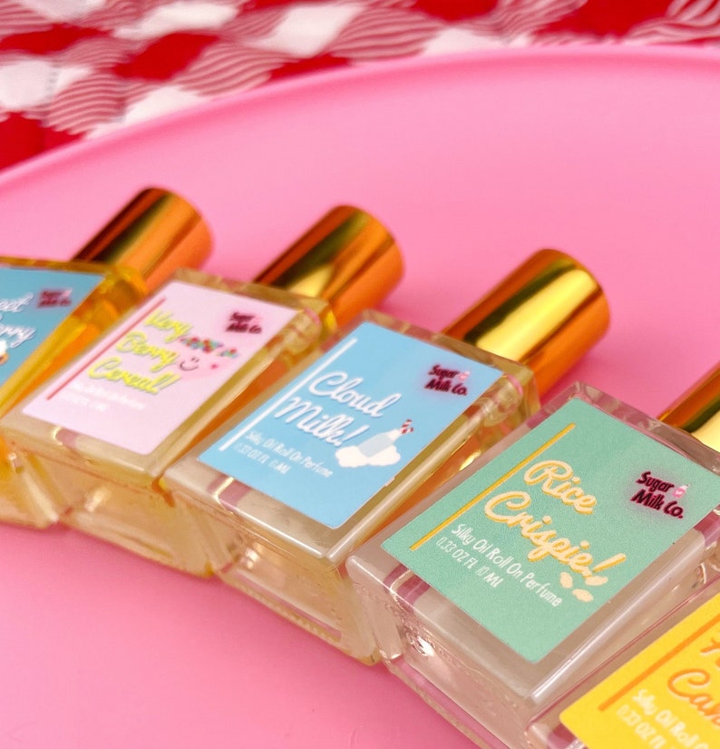 Honey Almonds Roll On Perfume Handmade Perfume, Milk Perfume, Gift Ideas, Oil Perfume image 4