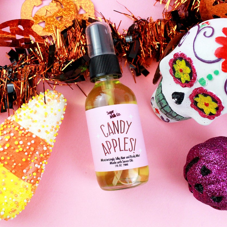 Candy Apples Hair And Body Mist Silky Body Oil Hair Perfume Etsy