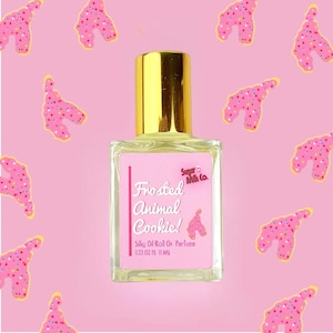 Frosted Animal Cookie Roll On Perfume- Vanilla Perfumes, Oil Perfume