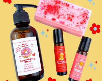The Strawberry House Box- Discovery Perfumes, Soap