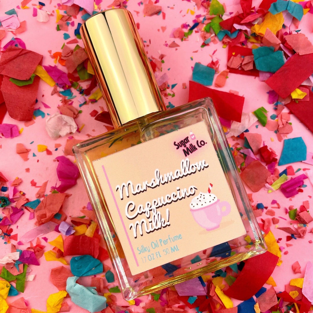 Marshmallow Cappuccino Milk Perfume Perfume Oil, Body Mist, Sugar