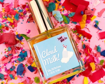 Cloud Milk Perfume- Chocolate Perfume, Atomizer, Gift Ideas, Oil Perfume