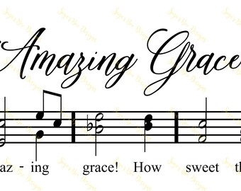Amazing Grace Svg Etsy