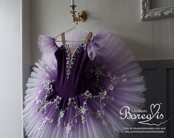 Customized Classical Ballet Tutu - Paquita, Satanella - Purple Color