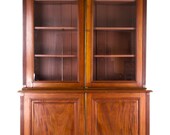Office Cabinet, Antique Bookcase, Antique Walnut, Postal Cabinet, Lawyers Cabinet, B776 REDUCED