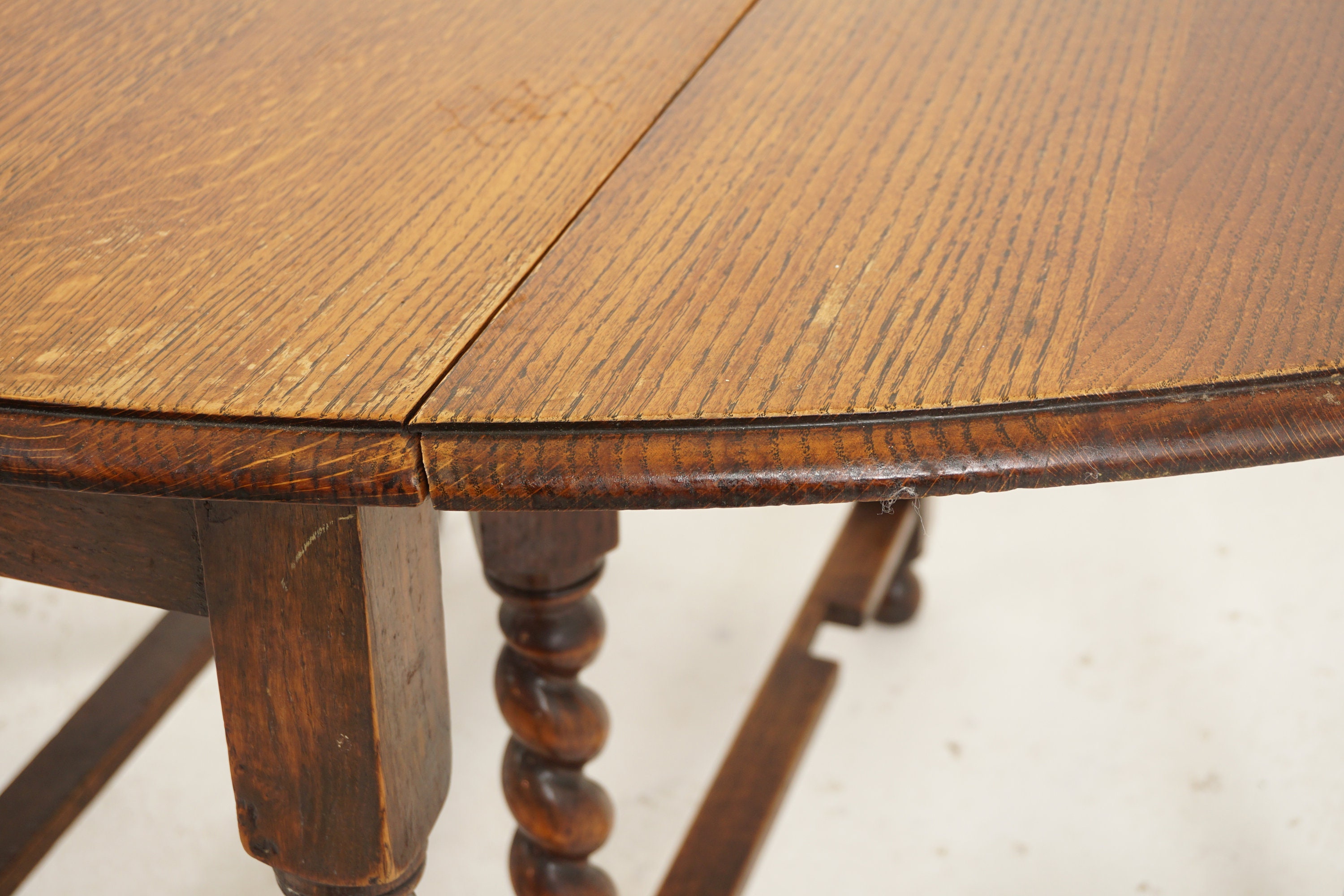Barley twist cheap dining table