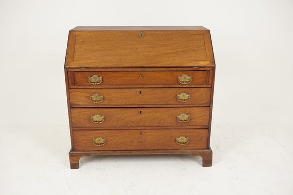 Antique slant sale front desk