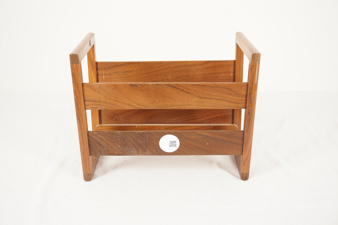 Mid-century Teak Magazine Rack, Modern Canterbury, Scotland 1950, H1102 ...