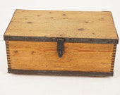 Vintage Pine Toy Box, Coffee Table, dovetailed, Scotland 1930, B2904