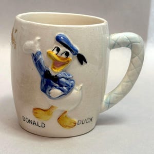 Vintage Disney Donald Duck Mug 1960’s era