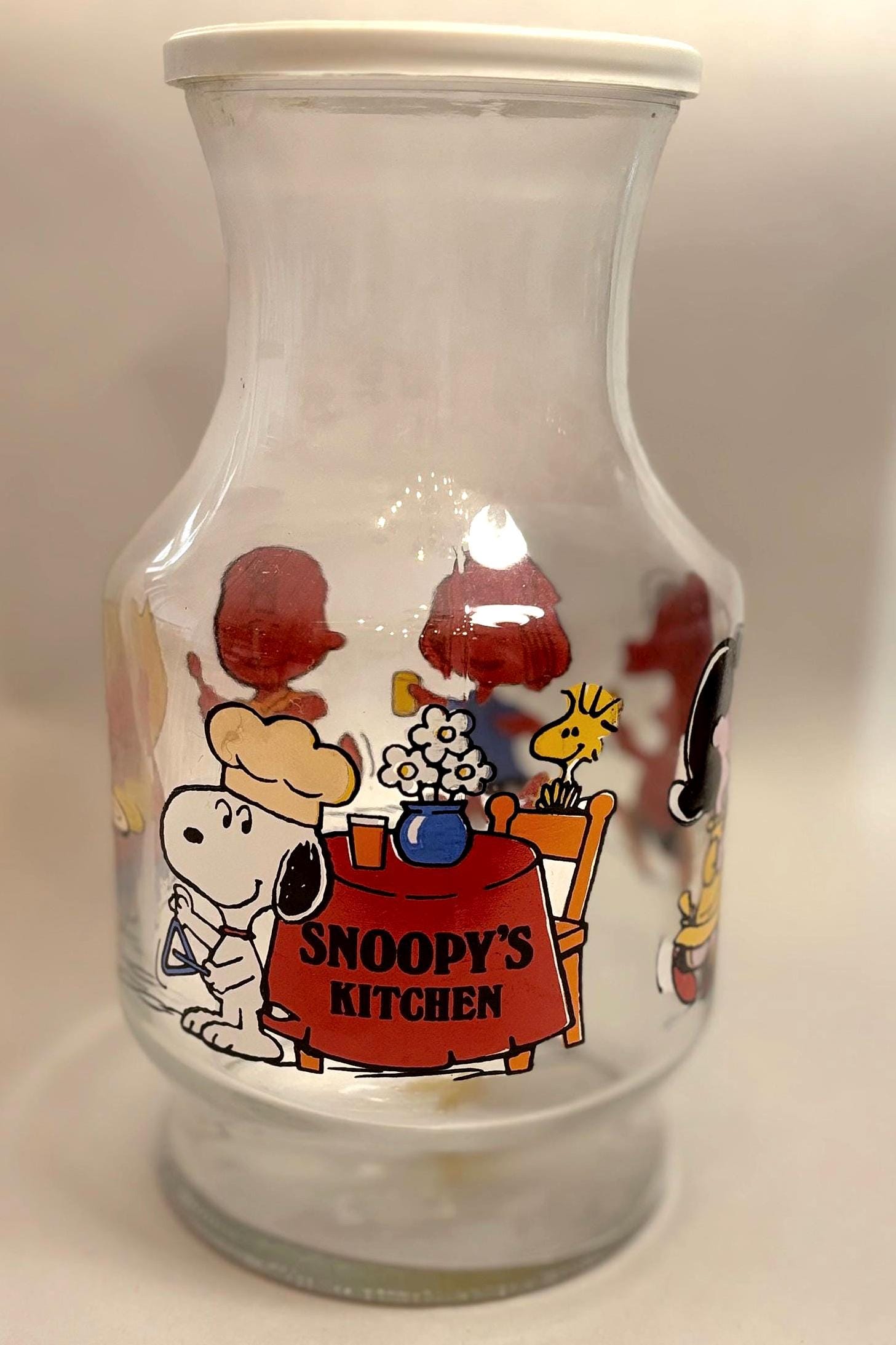 Vintage Snoopy Jar - Etsy
