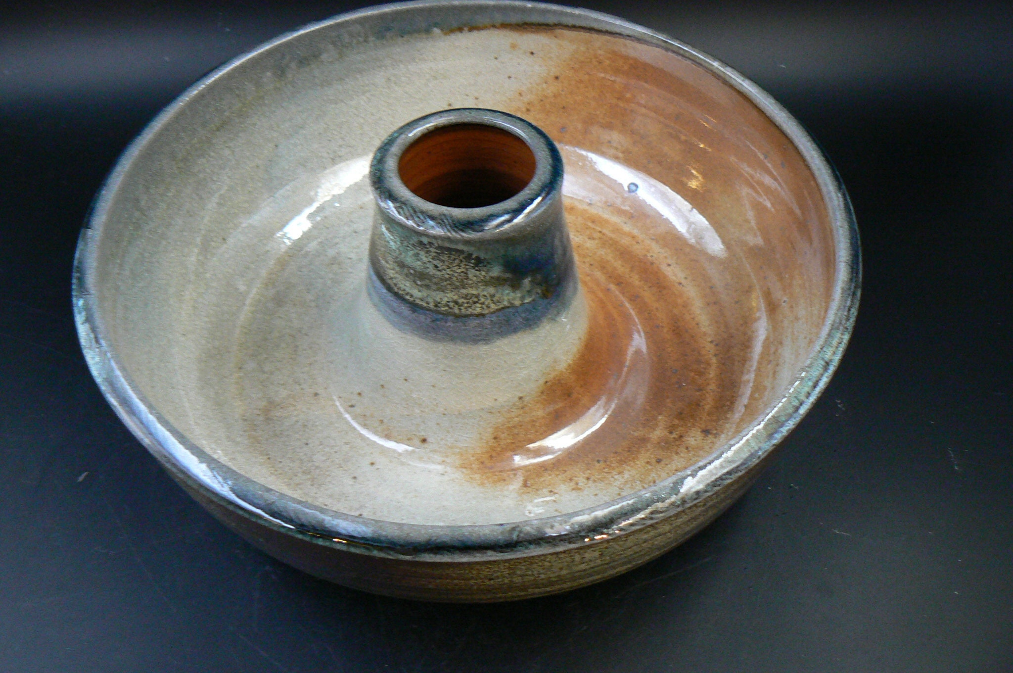 Große Keramik Bundt Kuchen Backform 8 Tasse Batter Holz und | Etsy