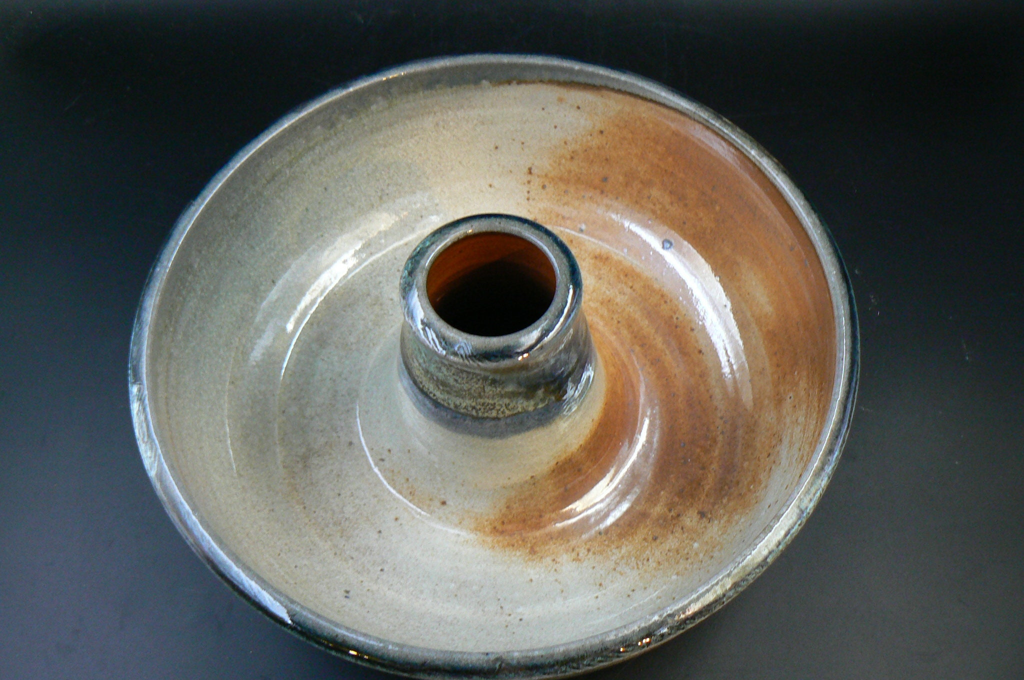 Große Keramik Bundt Kuchen Backform 8 Tasse Batter Holz und | Etsy