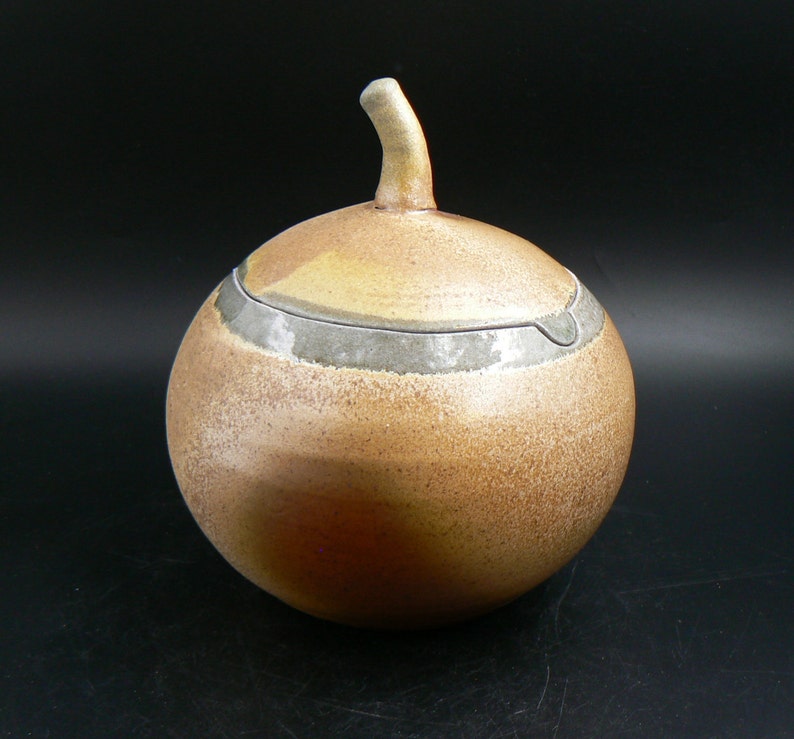 Ceramic Garlic Roaster Wood and Soda Fired Ovenware Candy Etsy