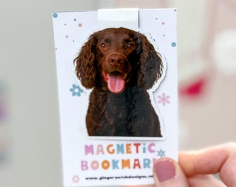 Boykin Spaniel Dog Magnetic Bookmark