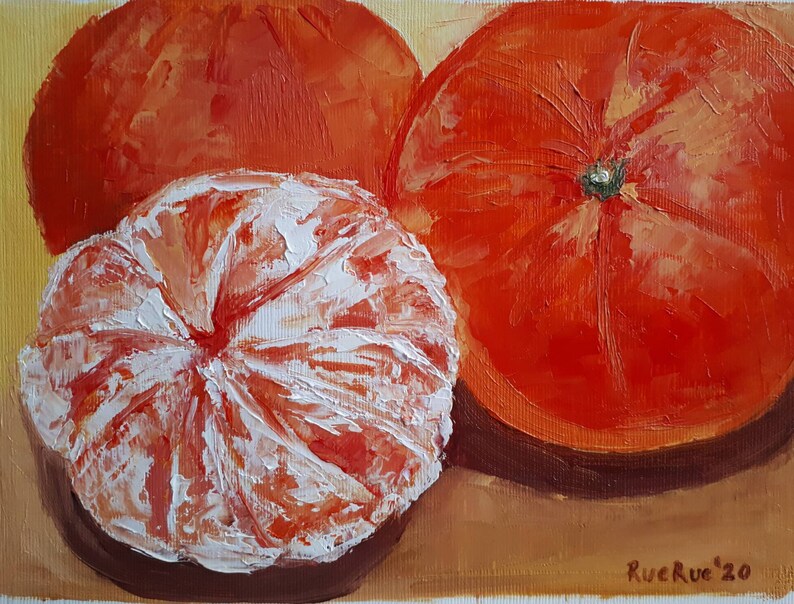 ORANGES OIL PAINTING