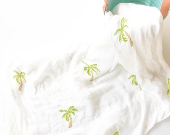 palm tree swaddle