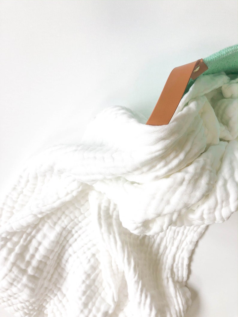 Thick 6 Layer Gauze 100 Cotton Muslin Swaddle Newborn Etsy