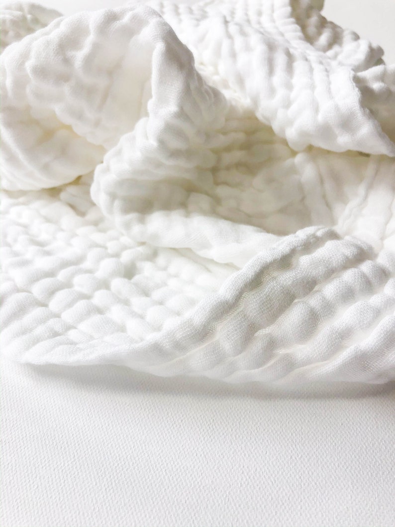 Thick 6 Layer Gauze 100 Cotton Muslin Swaddle Newborn Etsy