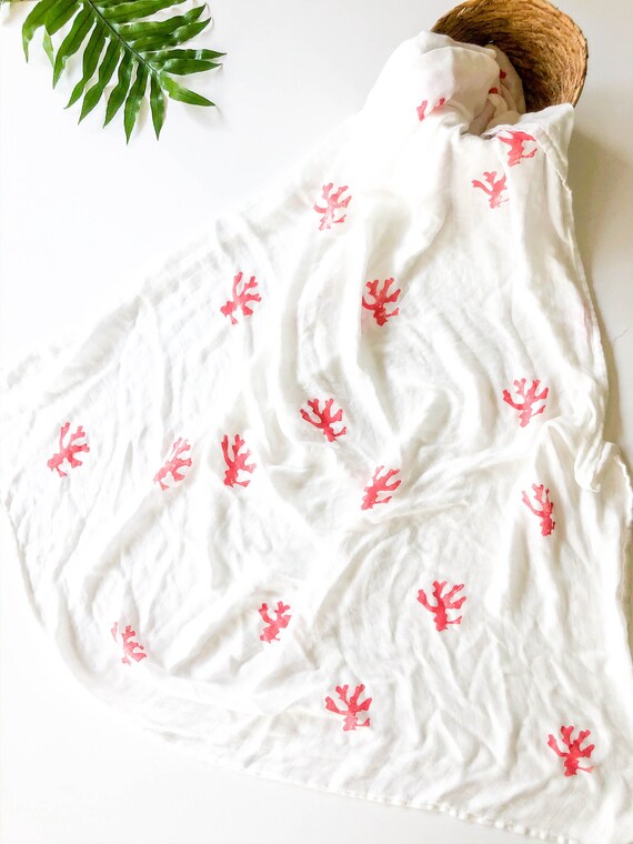 hawaiian swaddle blankets