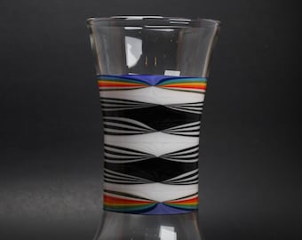 Schwarz und Weiss/Regenbogen Encalmo Tasse